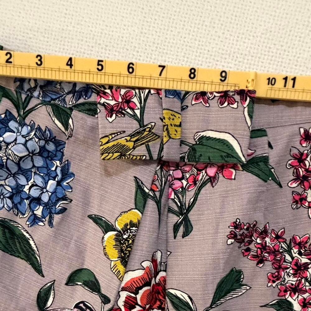 Boden Birds & Flowers Skirt with Pocket S (6) Cottage Core - Picture 2 of 5